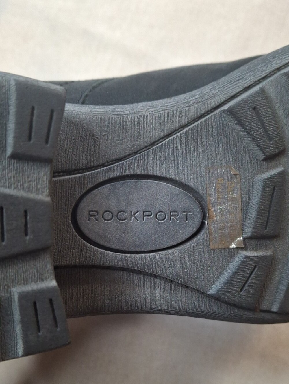 Rockport Cobb Hill Black Suede Leather Back Zip Boots US 6 - Picture 2 of 8